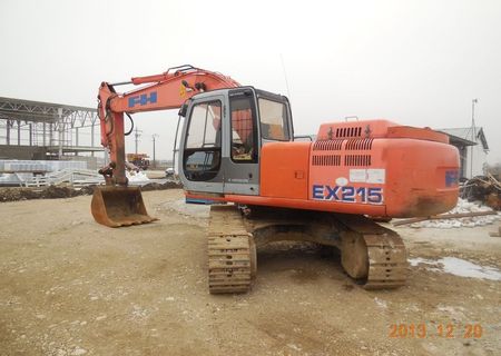 Excavator pe senile