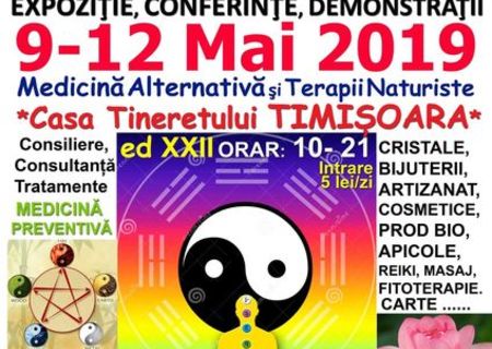 Expozitie Conferinte EzotericFest 9 -12 Mai 2019 ed.XXII Timisoara