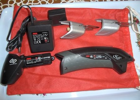 foarfeca tapiter cu acumulator