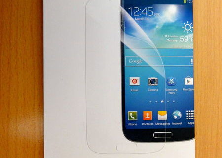 Folie Originala Samsung Galaxy S4 i9500 i9505 i9506 Display Fata