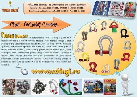 Gambeti / shackles Omega Crosby® Gambeti / shackles Omega Crosby®