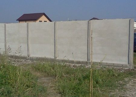 Gard placi beton la pret de producator