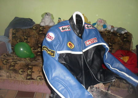 geaca piele moto