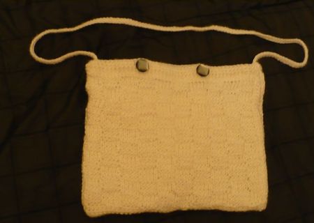 Geanta umar tricotata manual