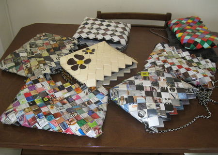 genti handmade din hartie genti handmade din hartie
