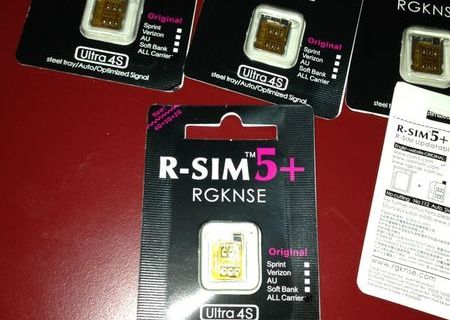 Gevey R Sim 5+ v 7.3 Decodeaza iPhone 4s Orice Retea sau ios 5. 6. 7.