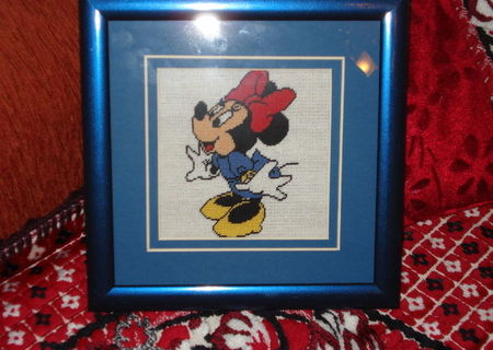 Goblen cu Mickey si Minnie Mouse