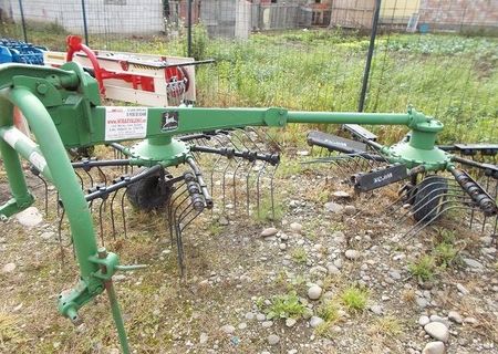 Grebla de fan rotativa cu 2capuri
