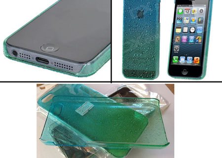 Hard case iphone 5 (carcasa plastic dur) + folie cadou
