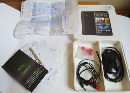 HTC One, 32Gb, negru, neverlocked