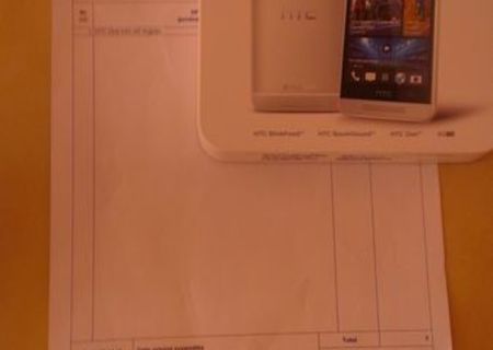 htc one mini silver , sigilat , garantie 24 luni