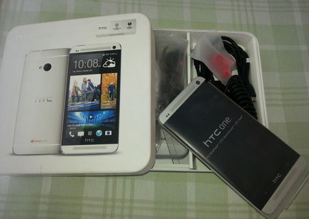 HTC One Silver 32 GB NOU!!