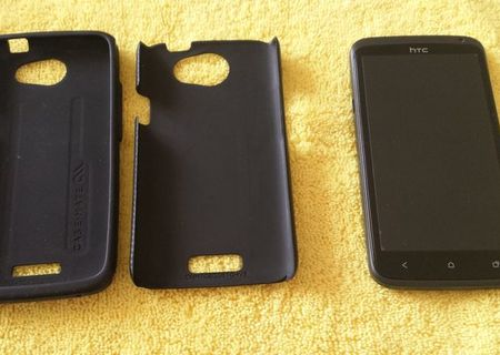 Htc one x neverlocked impecabil + husa case mate tough