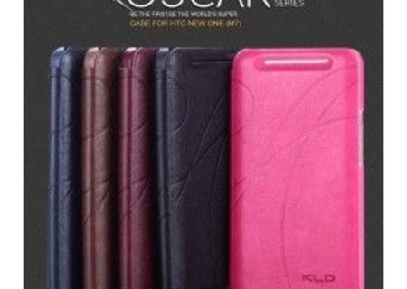 Husa HTC One, Piele Naturala, Oscar 2, Rosu
