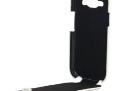 Husa Samsung Galaxy S3 I9300, Piele Ecologica, Melkco, Alba