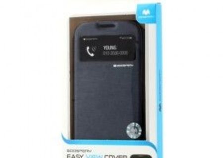 Husa Samsung Galaxy S4 I9500, Piele Ecologica, Goospery, Albastru Husa Samsung Galaxy S4 I9500, Piele Ecologica, Goospery, Albastru