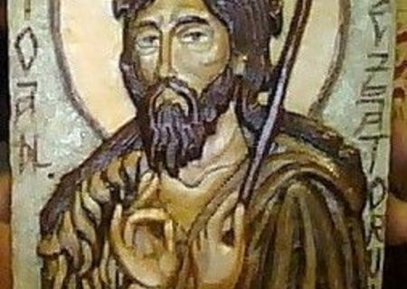 icoana cu sf ioan botezatorul