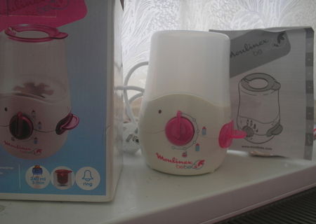 incalzitor biberoane si borcanele Bebe Moulinex