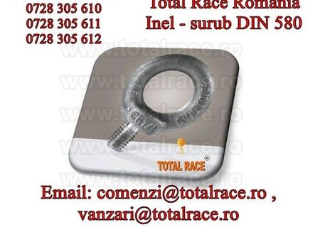 Inel de ridicat cu filet exterior DIN 580 diverse dimensiuni