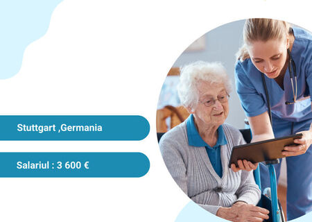 👩‍⚕️ Îngrijitoare – Germania ,Stuttgart, 70327