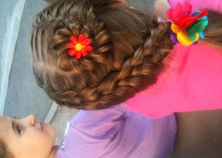 Inpletituri moderne pentru fetite