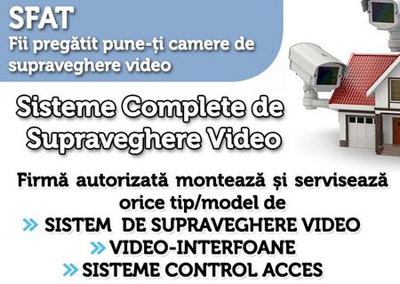 Instalare Sisteme de Supraveghere Video