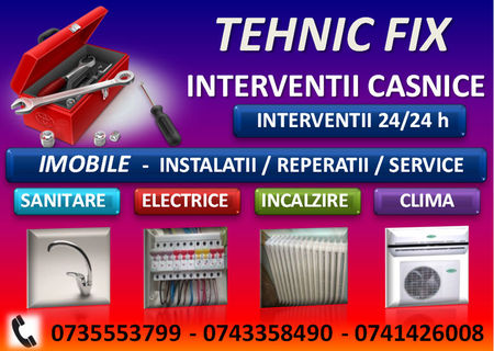 instalatii / reparatii sanitare incalzire AC