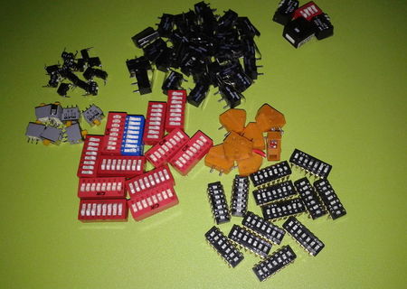 Intrerupatoare tip DIP SWITCH Intrerupatoare tip DIP SWITCH