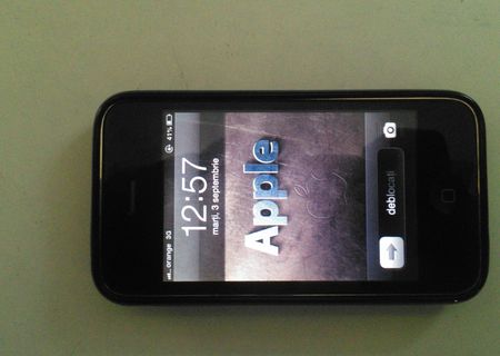 Iphone 3GS Black 8GB codat orange Romania