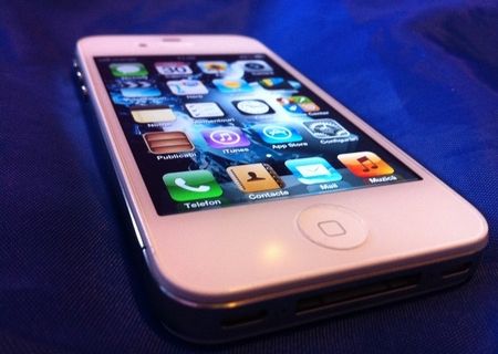 iphone 4 16 Gb alb!!! impecabil