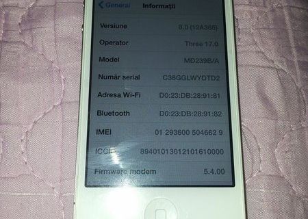 iPhone 4s alb 16 gb