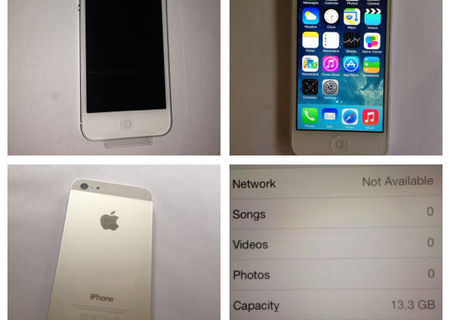 iPhone 5 16G White Putin folosit NEVERLOCKED