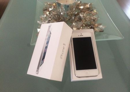 iPhone 5, Alb, 32 Gb, Impecabil