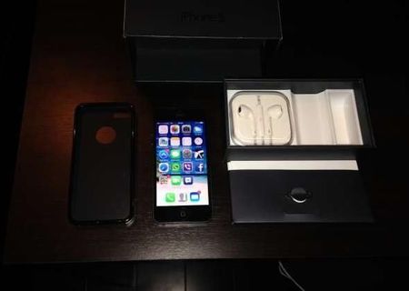 Iphone 5 Black 16 gb 1an si 8 luni garantie