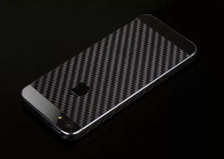 iPhone 5 folie completa carbon
