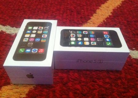 IPHONE 5S DE 32 GB NEVERLOCKED, SIGILAT - PE STOC IN BUCURESTI ACUM!!!