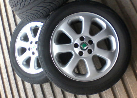 Jante aliaj skoda originale pe 16'' Jante aliaj skoda originale pe 16''