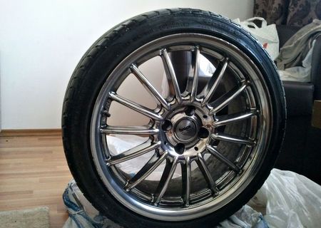 jante cu anvelope 205/ 45/ 17 , 4x100