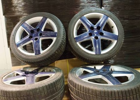 Jante originale AUDI S-Line 17 inch + cauciucuri GOODRIDE de vara