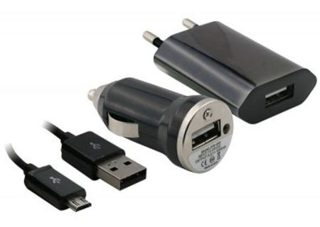 Kit micro USB (pentru incarcare casa, auto si PC) - transport gratuit Kit micro USB (pentru incarcare casa, auto si PC) - transport gratuit