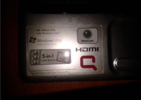 laptop hp compaq cq 61