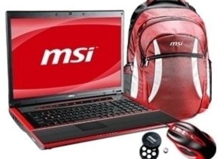 Laptop MSI pentru gameri, editare video, puternic