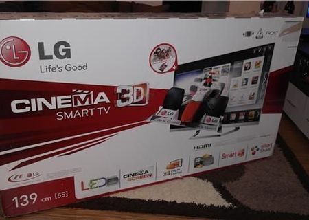 Led 3D LG, 55LM640S, 139 cm, SIGILAT