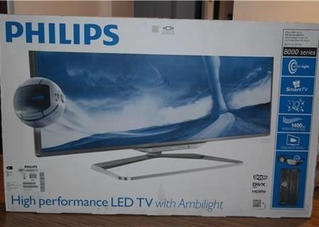 Led PHILIPS 3D, 117 cm,SIGILAT