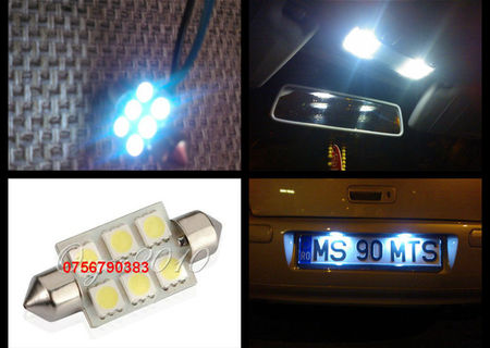 LEDURI SMD AUTO - POZITII, NUMAR, PLAFONIERA LEDURI SMD AUTO - POZITII, NUMAR, PLAFONIERA