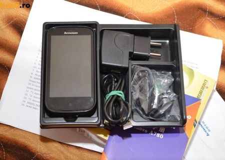 Lenovo a780 dual sim ca nou - pachet complet