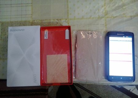 LENOVO A850 NOU la cutie cu toate accesoriile incluse+bonus, net superior Lenovo A830. Display 5.5 inches IPS, CPU Quad-core 1.3 GHz, RAM 1GB.