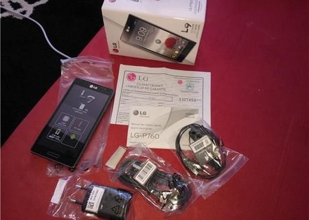 LG optimus L9 nou, full pack, garantie POZ REALE