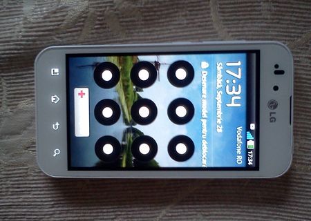 LG OPTIMUS WHITE SUPER OFERTA+3LUNI GARANTIE