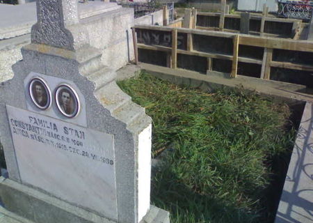 Loc de veci in Cimitirul Central Bacau.
